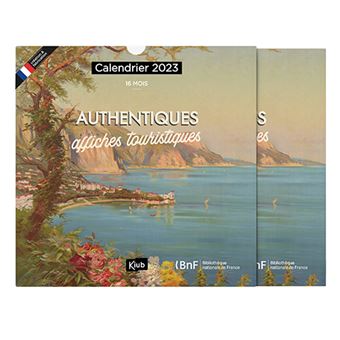 CALENDRIER 2023 AFFICH TOURIST AUTHENTIQ