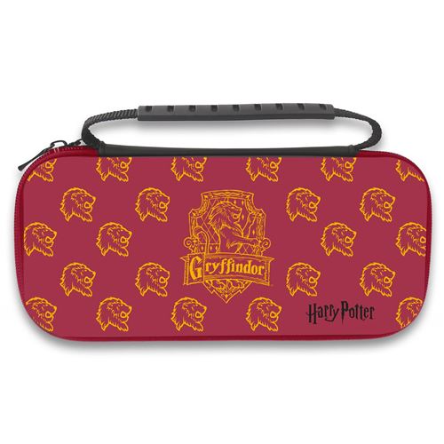 Sacoche de transport Slim avec poignée Freaks And Geeks Harry Potter Gryffondor pour Nintendo Switch/Nintendo Switch Lite/Nintendo Switch modèle OLED