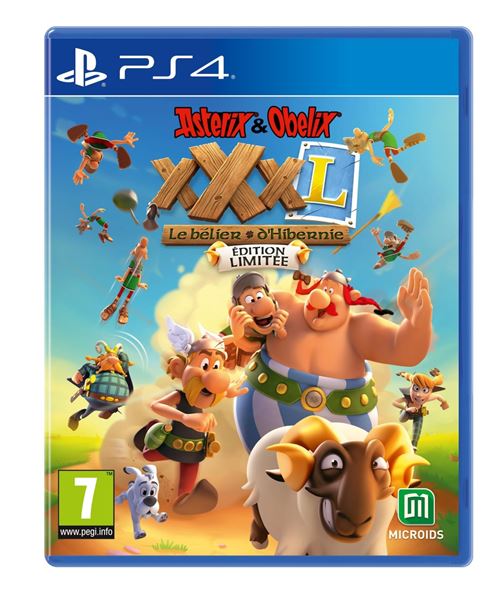 Mdf- Microids Distribution Asterix & Obelix Xxxl : Le Belier D’Hibernie Limited Edition PS4