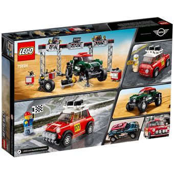 LEGO® Speed Champions 75894 Mini Cooper S Rally 1967 et Mini John Cooper Works Buggy 2018