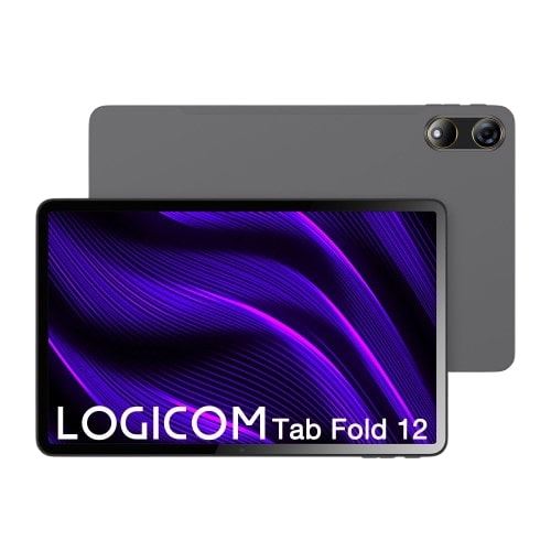 Tablette tactile Logicom Tab Fold 12 12" 128 Go Gris - Logicom