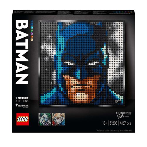 LEGO® Art 31205 La Collection Batman de Jim Lee