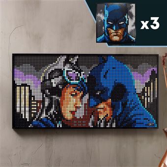 LEGO® Art 31205 La Collection Batman de Jim Lee