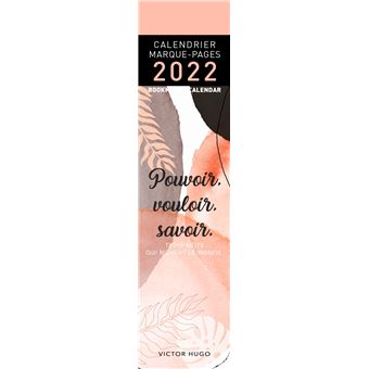 Calendrier Pictura 2022 Marque-Page Mots d'esprit