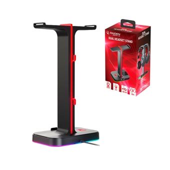 Station de rangement pour Caque Gaming Subsonic Raiden Noir et rouge