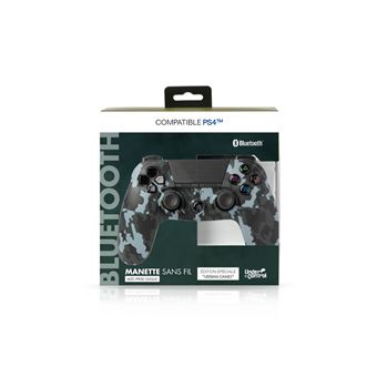 Manette sans fil Bluetooth Under Control pour PS4 Camouflage