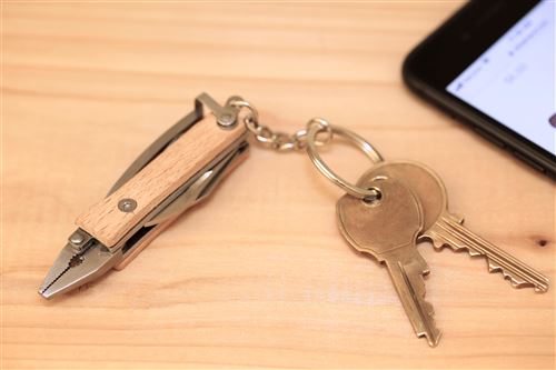Porte-clés mini outils de précision Kikkerland