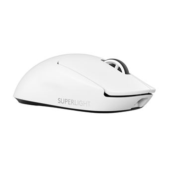 Logitech G PRO X SUPERLIGHT 2 - Souris - optique - 5 boutons - sans fil - LIGHTSPEED - récepteur Logitech LIGHTSPEED - blanc