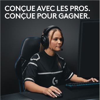 Logitech G PRO X SUPERLIGHT 2 - Souris - optique - 5 boutons - sans fil - LIGHTSPEED - récepteur Logitech LIGHTSPEED - blanc