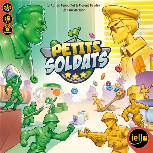 Jeu De Stratégie Iello Petits Soldats – Mini Wargame Pour 2 À 4 Joueurs