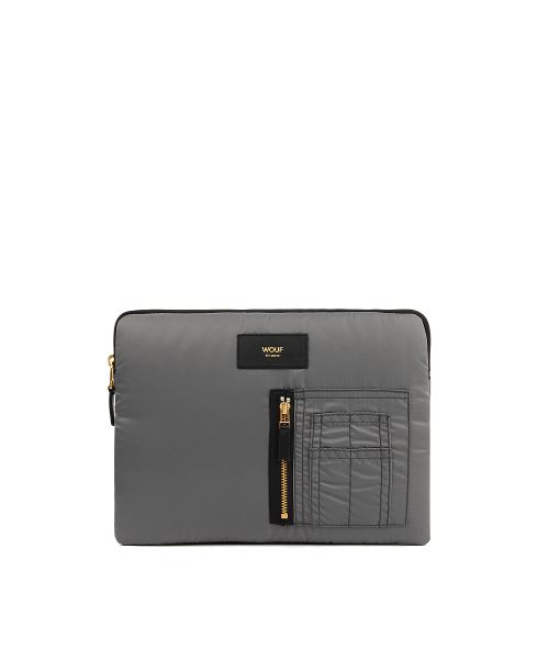Housse Wouf Bombardier Gris pour iPad