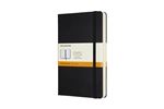 Carnet augmenté classique grand format ligné Moleskine couverture rigide Noir