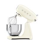 Robot pâtissier Smeg SMF33CREU 800 W Crème inclus sorbetière, tablier et livre de recettes