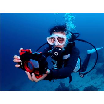 Étui Jaune Pour OM SYSTEM Tough TG-7 / OLYMPUS Tough TG-6 – étanche Sous-marin
