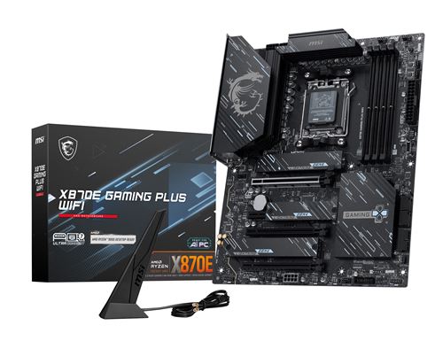 Carte mère MSI X870E GAMING PLUS WIFI ATX Socket AM5 Chipset AMD X870E