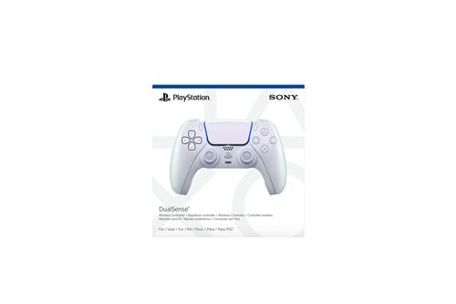 Manette sans fil Sony DualSense Chroma Pearl pour PS5 et PC Blanc Nacré