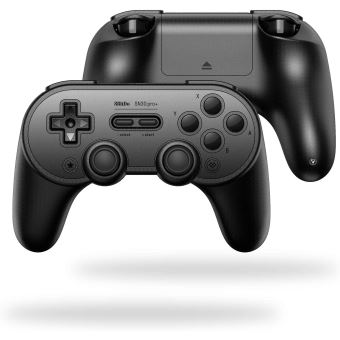 Manette Bluetooth Just for Games 8BitDo SN30 Pro+ Noir