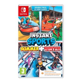 Instant Sports Summer + Winter Code in a box Nintendo Switch