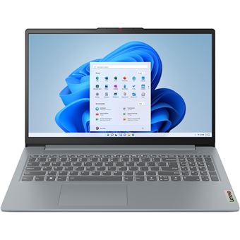 PC portable Lenovo IdeaPad Slim 3 15AMN8 15,6" Full HD AMD Ryzen™ 3 8 Go RAM 128 Go SSD Gris arctique - 1