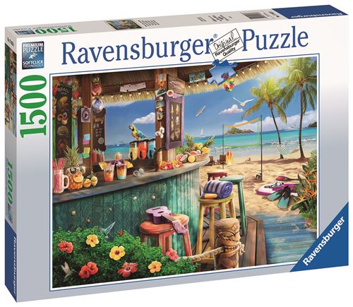 Puzzle 1500 pièces : Le bar du bord de plage Ravensburger France - vue 1