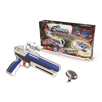 Lanceur de Toupies pointeur lazer Silverlit Spinner Mad Advance single Shot Blaster