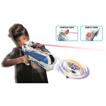 Lanceur de Toupies pointeur lazer Silverlit Spinner Mad Advance single Shot Blaster