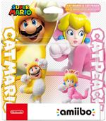 Pack 2 Amiibo Mario Chat & Peach Chat