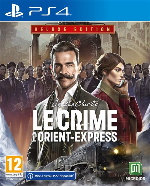 Pochette avant du jeu Agatha Christie: Le crime de l'Orient Express Deluxe Edition PS4