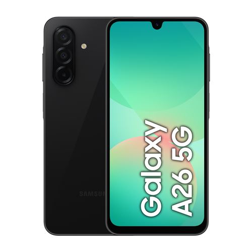 Smartphone Samsung Galaxy A26 6,7 5G Nano SIM 128 Go Noir