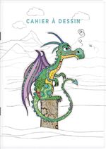 Cahier à dessin A5 Kiub Kooks Enfants Dragon