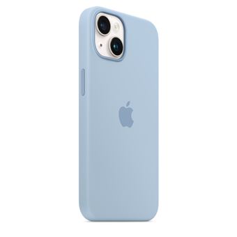 Apple - Coque de protection pour téléphone portable - compatibilité avec MagSafe - silicone - sky - pour iPhone 14