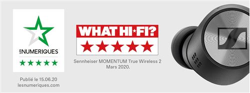 Sennheiser momentum true discount wireless 2 fnac