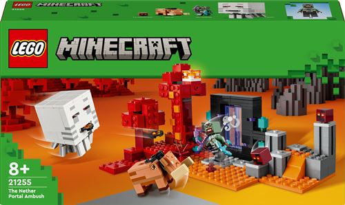 Lego Minecraft 'embuscade Au Portail Du Nether 21255 Lego - vue 3