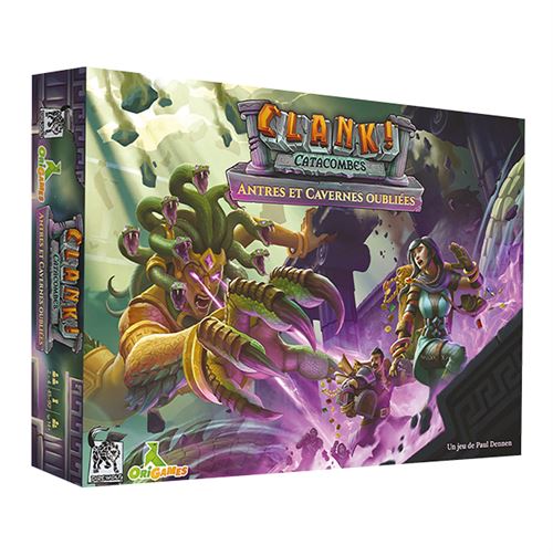 Jeu de stratégie Origames Clank! Catacombes Extension Antres et cavernes oubliées