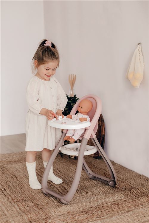 Chaise haute pour poupées : Baby Nurse : Jumeaux - Jeux et jouets Smoby