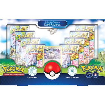 Carte à collectionner Pokémon Coffret Premium Collection Evoli Radieux Modèle aléatoire