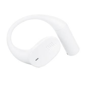 ★美品★JBL SENSE LITE ワイヤレスイヤホン ホワイト Ecouteurs à conduction aérienne sans fil Bluetooth JBL Sense Lite