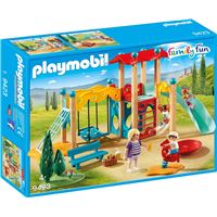 Promo Playmobil City Life 70281 Parc de Jeux chez Colruyt