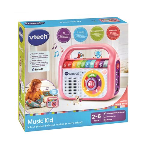 Jouet musical d'éveil Vtech Baby Music'Kid Rose