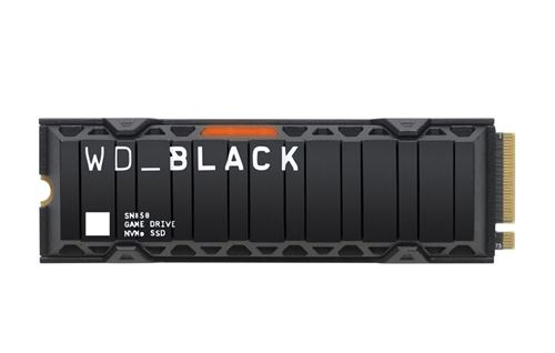 WD Black SN850 NVMe SSD WDBAPZ0020BNC - SSD - 2 TB - intern - M.2 2280 - PCIe 4.0 x4 (NVMe) - geïntegreerde warmteafvoer