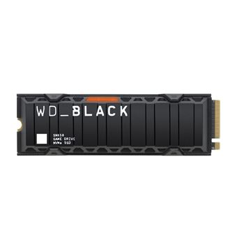 Disque SSD Interne WD_BLACK SN850 avec dissipateur 2 To Noir - 1