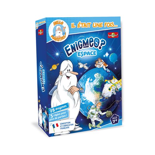 Boite de Jeu de culture générale Bioviva Enigmes Il était une fois L'homme Espace