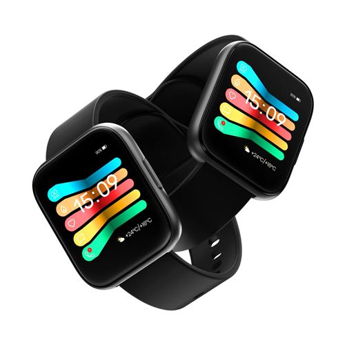 FitTrack Atria 2.0 Smartwatch voor gezondheid Zwart
