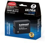 Batterie Hahnel Ultra DMW-BLC12 pour Panasonic Lumix G80, G7, FZ300 et FZ2000