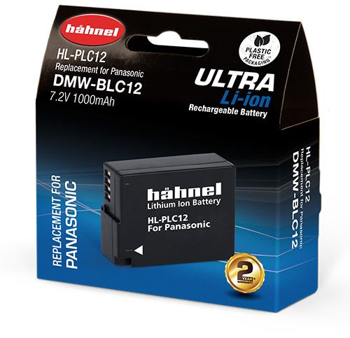 Batterie Hahnel Ultra DMW-BLC12 – 1000mAh pour Panasonic Lumix G80, G7 - vue 2