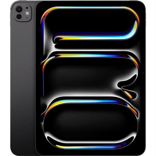 Apple iPad Pro 11 Puce Apple M4 256 Go Noir Sidéral Wi-Fi 7ème génération 2024 Reconditionné