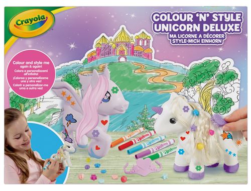 Jeu créatif Crayola Coffret Ma licorne à décorer