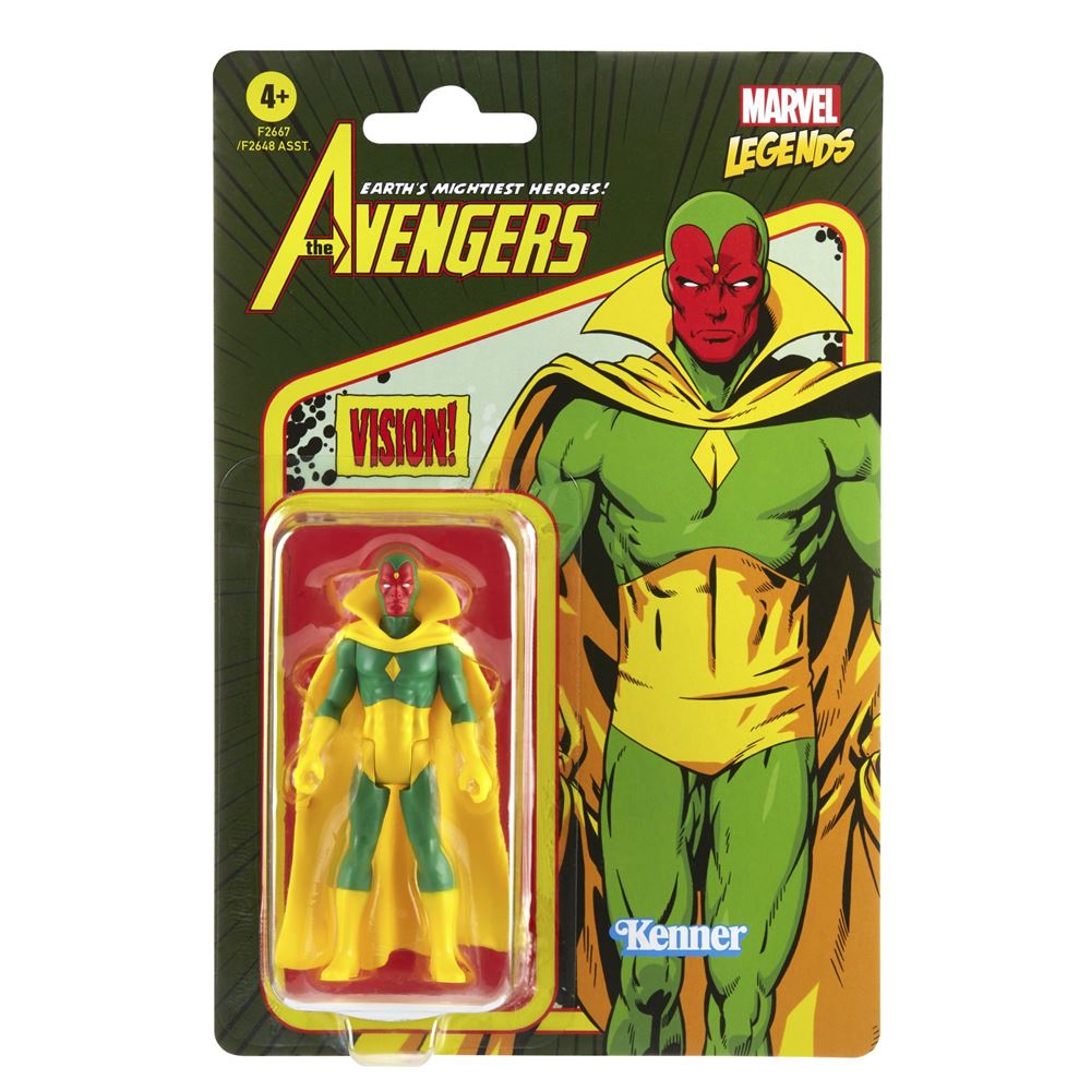Figurine Marvel Legends Avengers Vision - Figurine de collection