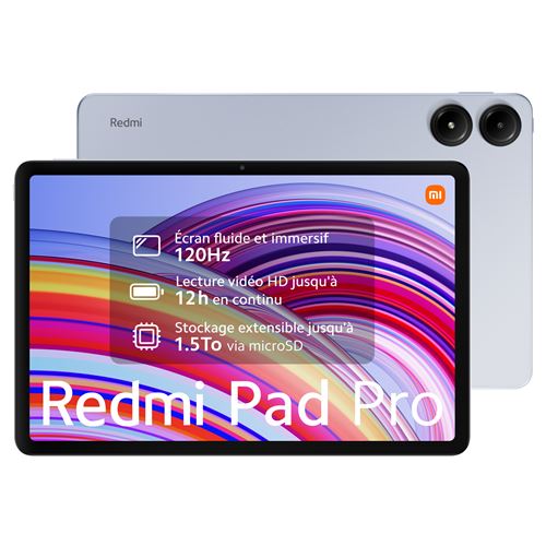 Tablette Tactile Xiaomi Redmi Pad Pro 12.1 128 Go Bleu