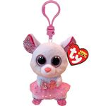 Porte-clés en peluche Ty Beanie Boo's Clip Nina la Souris